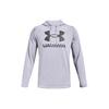 Tech Logo Loose Fit Hoodie Men Hoodies Gray 1363663-011