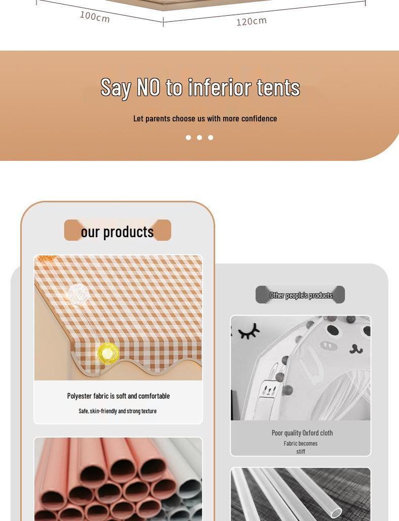 Принцесса Замок Игровая палатка для дома: Подарок на день рождения для девочки и уютное место для сна