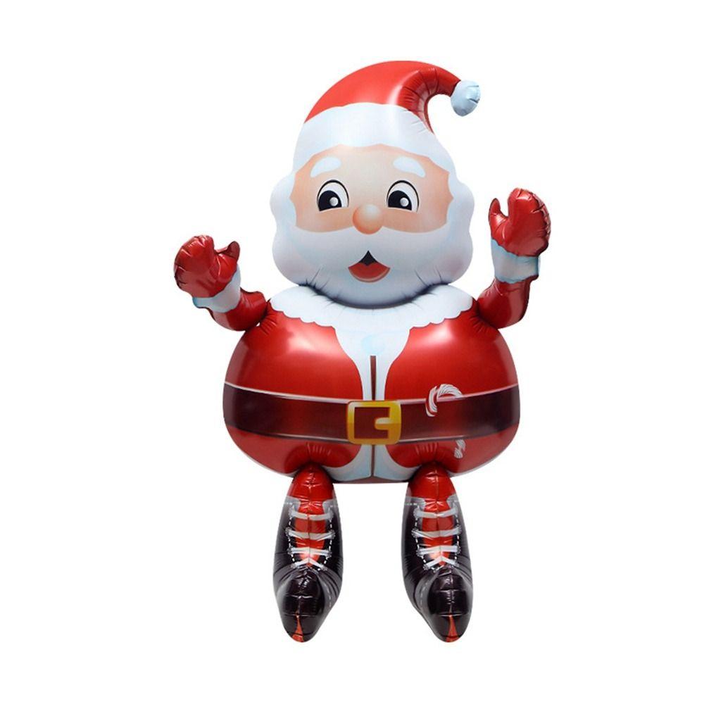 Алюминиевая пленка большой надувной воздушный шар реквизит для вечеринки Санта-Клаус воздушные шары Хэллоуин