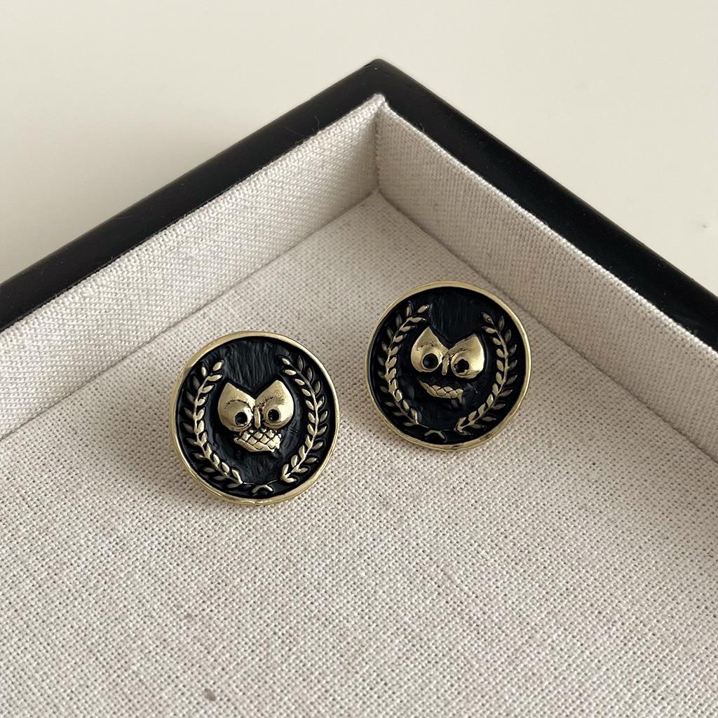 Ретро и модные женские серьги, квадратные серьги-капли масла, элитное чувство, модный темперамент, аксессуары для ушей