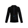 Casual Zip-Up Training Hooded Jacket Men Outerwear Black 1366199-001