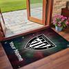 Crystal Velvet Rug Custom Name Text, Soft Non Slip Floor Mat Home DecorAthletic Bilbao FC