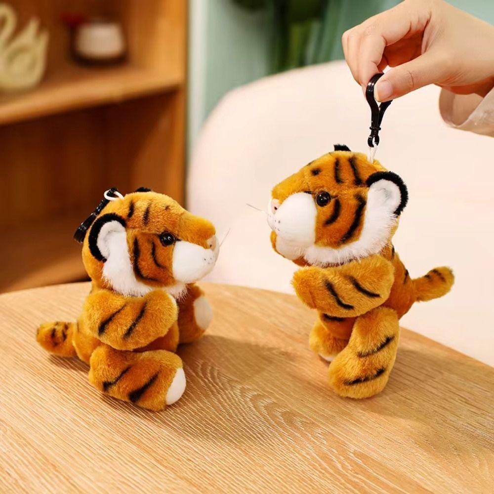Claw Plush Tiger Plush Pendant Paw Holder Tiger Plush Toy Tiger Plush Keychain Phone Accessories