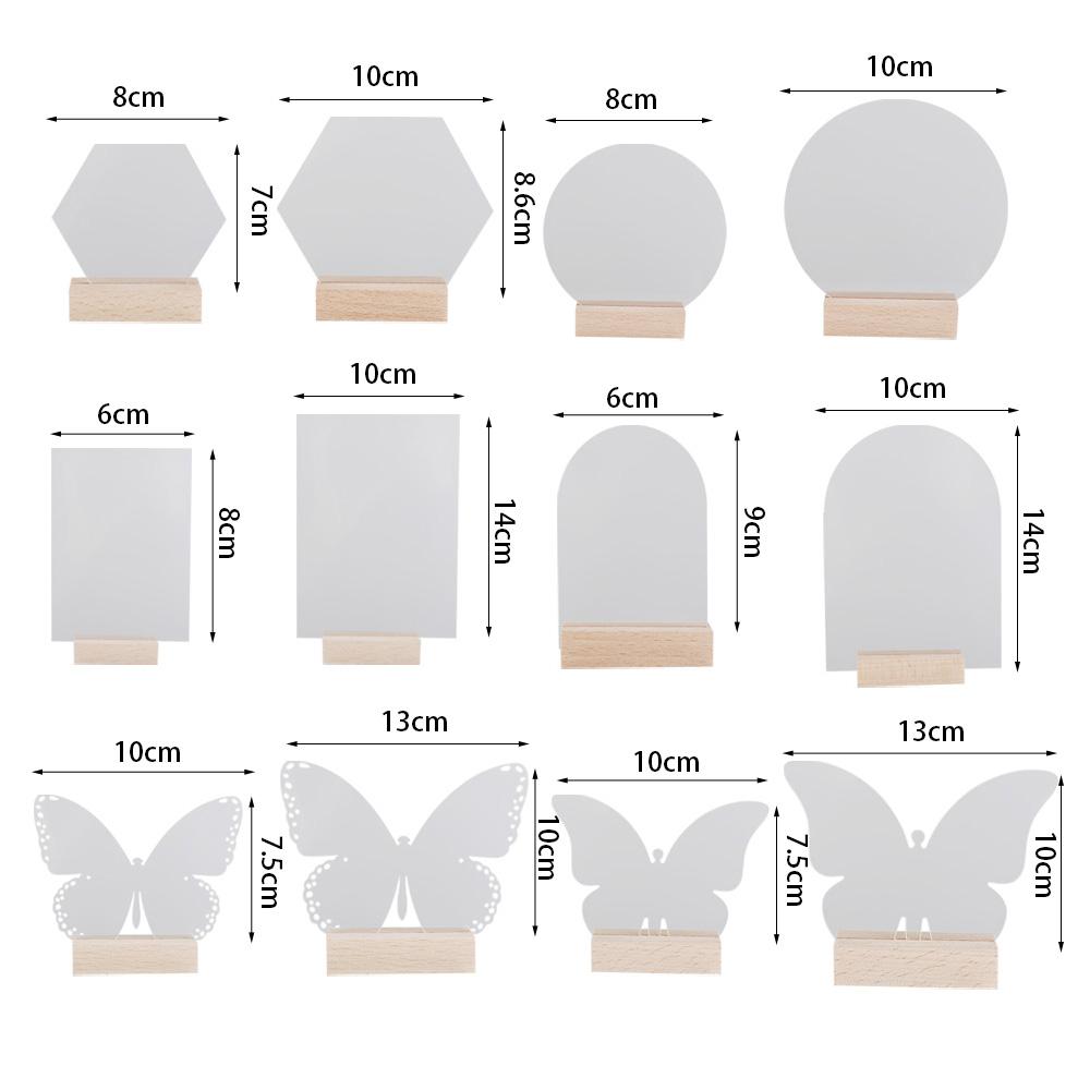 Карточка с местом Съемная табличка с номером стола Стенд для демонстрации карточек Рамка дисплея меню Табличка с номером стола