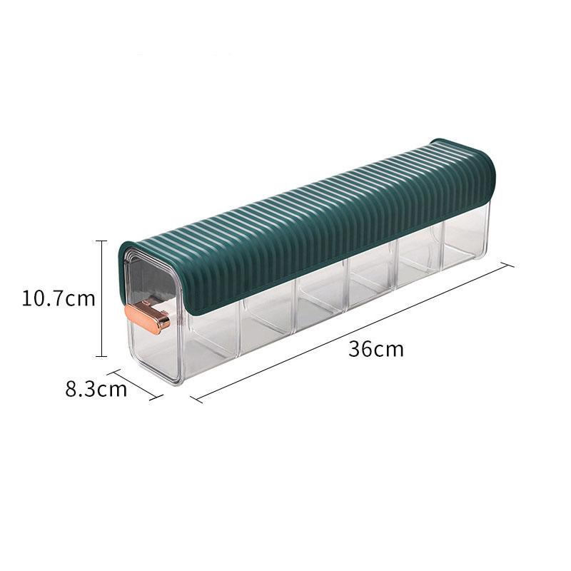 1 PC Multifunctional Compartment Storage Box Closet Wardrobe Wall Mounted Clothing Underwear Socks Drawer Organizers Seasoning Box ZH