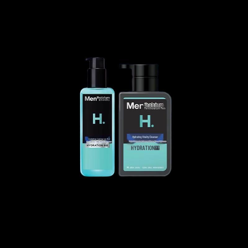Mentholatum Hydrating Facial Cleanser and Cooling Gel Set