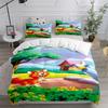 The Cock and The Fox Fairy Duvet Cover Set King Queen Double Twin Single Bed Linen Set