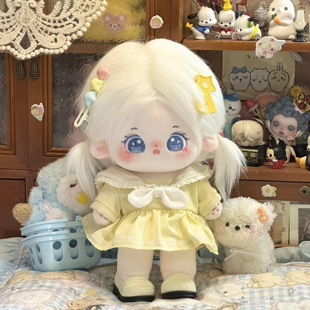 Pretty 20cm Cotton Doll Clothes Cute Girls Brithday Gift Trendy Hoodie (Only Clothes)