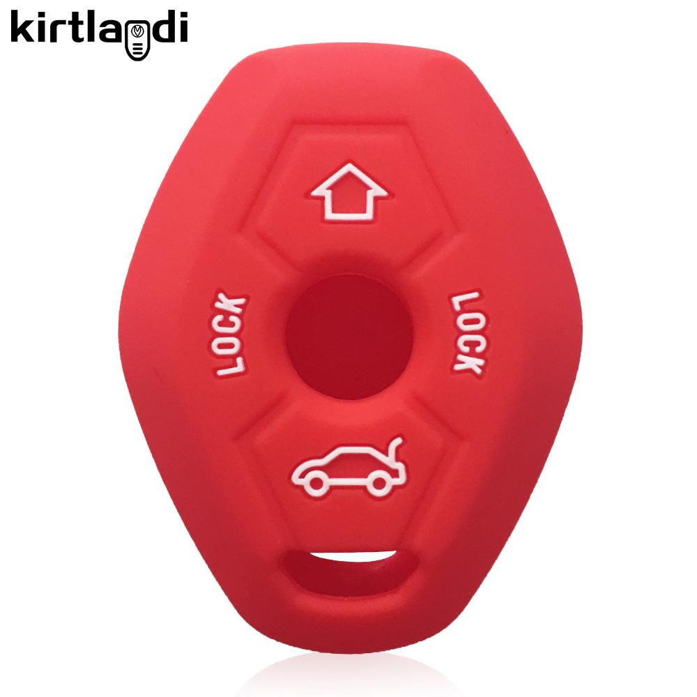 Silicone Key Cover Remote Case Shell for BMW E63 X5 E53 X3 F83 E46 E39 E38 E60 E61 E64 Series 3 5 7 330i Z3 Z4 E85 E86 M5 325i