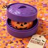 Safe Stress Ball Halloween Dumpling Relief Toy, Pumpkin Ghost Steamed Bun Squeeze Toy Sensory Fidget Party Favors Anxiety