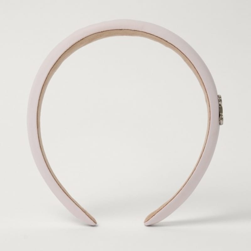 САТУРН (W) Символ Лого Повязка для волос_Светло-розовая