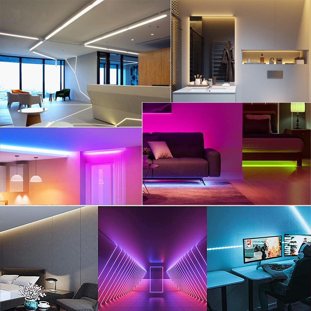 3mm Width LED Strip Light DC 5V Flexible LED Tape 2835 120leds/m LED Ribbon with Adhesive Backlight Advertising Lighting