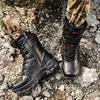39-47 Men's Boots Desert Military Boots Ankle Outdoor Work Boots Male Non Slip Hiking Climbing Shoes