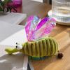 Забавные игрушки для кошек в форме комаров, шуршащая игрушка с кошачьей мятой, жевательная игрушка из плодов галла для тренировки в помещении, мягкая плюшевая игрушка-насекомое для чистки зубов кошек и котят