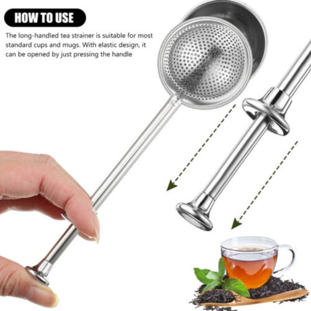 New For Spice Bags Stainless Steel Tea Filter Tea Strainer Tea Infuser Sieve Tools Tea Ball Infuser