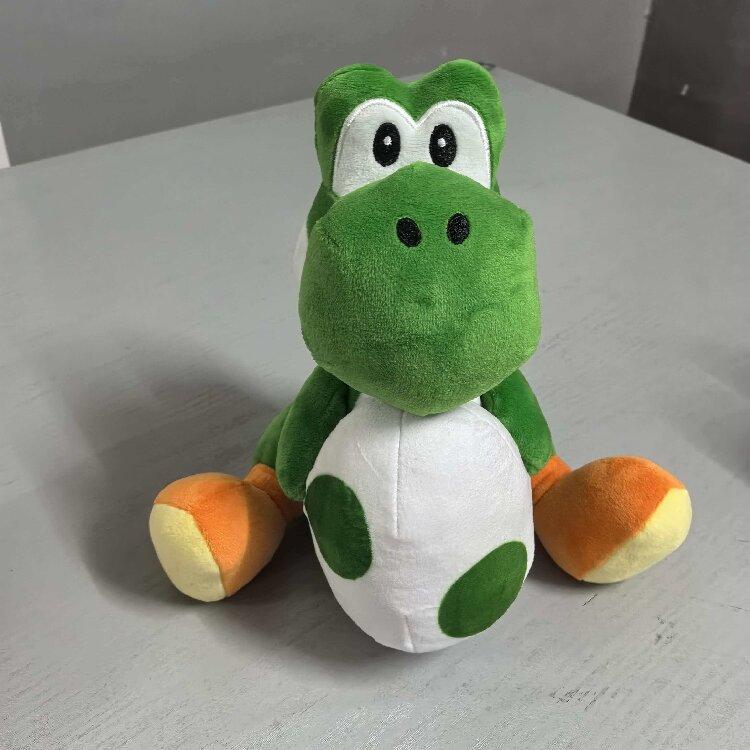 Kawaii Cute Standing Yoshis Plush Toy Super Marios Series Soft Stuffed Animal Doll Collectible Ornament Gift for Animie Funs