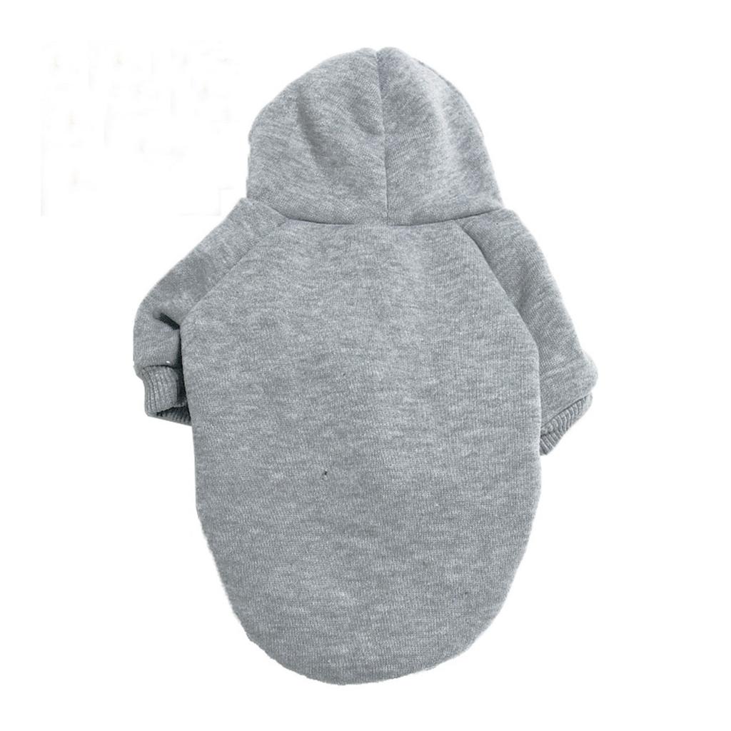 Осенне-зимняя одежда для домашних питомцев, теплая толстовка для собаки, толстовка для выгула собаки, одежда для больших и маленьких собак для прогулок на открытом воздухе