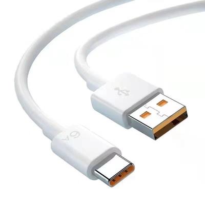 Подходит для Vivo Xiaomi OPPO Android 6A Data Cable Type-C Cable Зарядный кабель 5A Super Fast Charge Cable