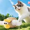 Electric Bird Moving Cat Toy USB Rechargeable Interactive Cat Toys  for Kitten Cats