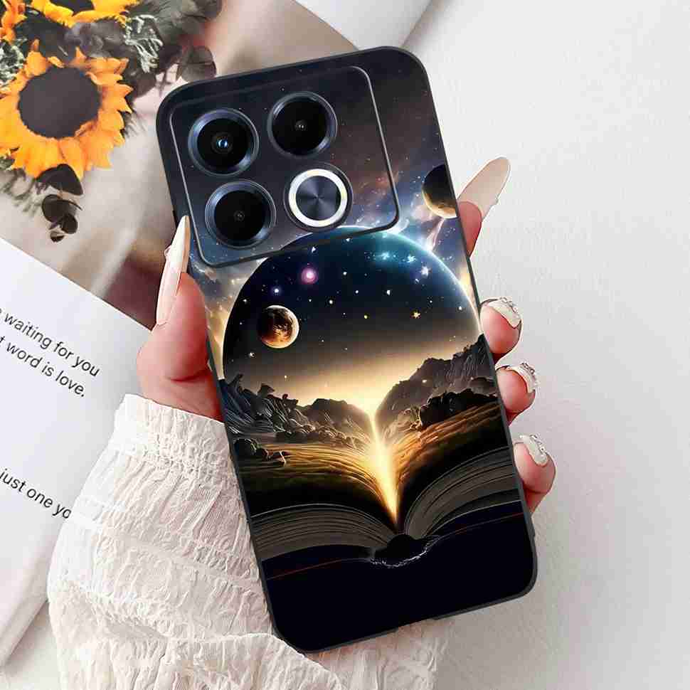 Защитный чехол для телефона для Infinix Note 40 5G Милый чехол с кошкой X6852 Силиконовый мягкий чехол для Infinix Note 40 Note40 5G Fundas Capa