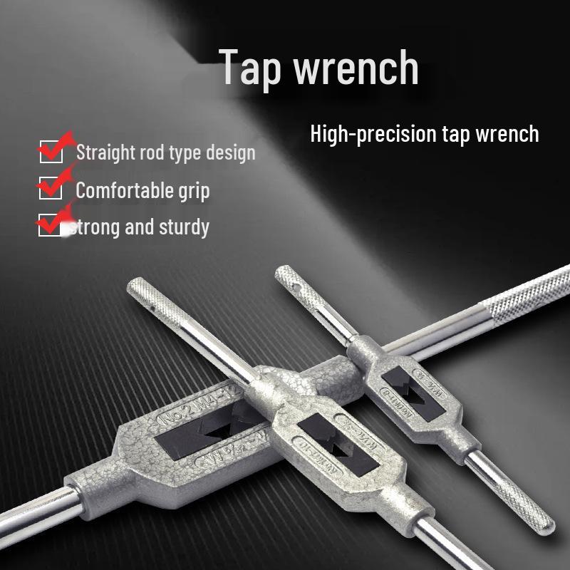 High-Quality Round Tap & Die Wrench Set