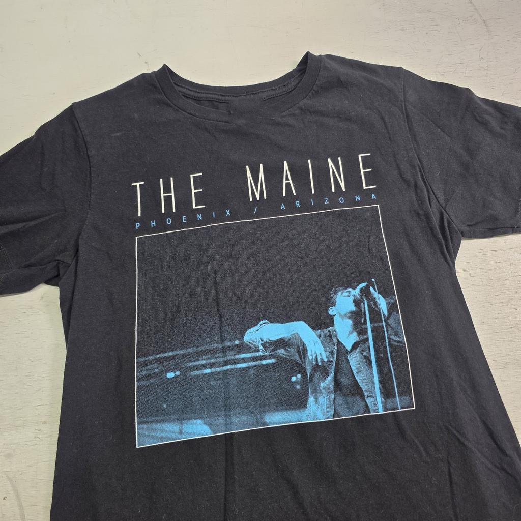 The Maine Band Black Cotton Shirt Full size S-5XL Unisex L78