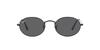 Ray-Ban RB3547 OVAL Black / Crystal Dark Grey 54 Mm (Unisex Metal Frame)