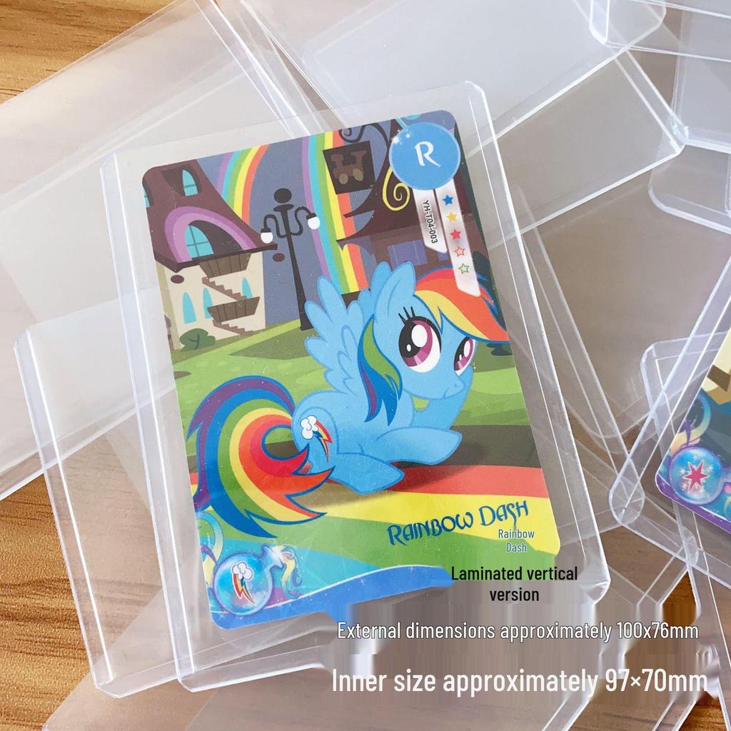 Genshin Impact Hero Showdown 3" Thick Large Card Sleeve 65x90mm - My Little Pony Design