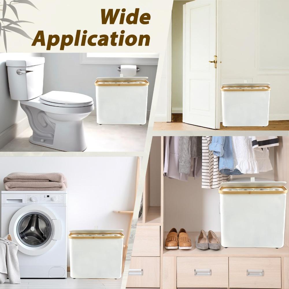 Multifunctional Toilet Paper Storage Cabinet Paper Towels Storage Box Holder Stand for Bathroom