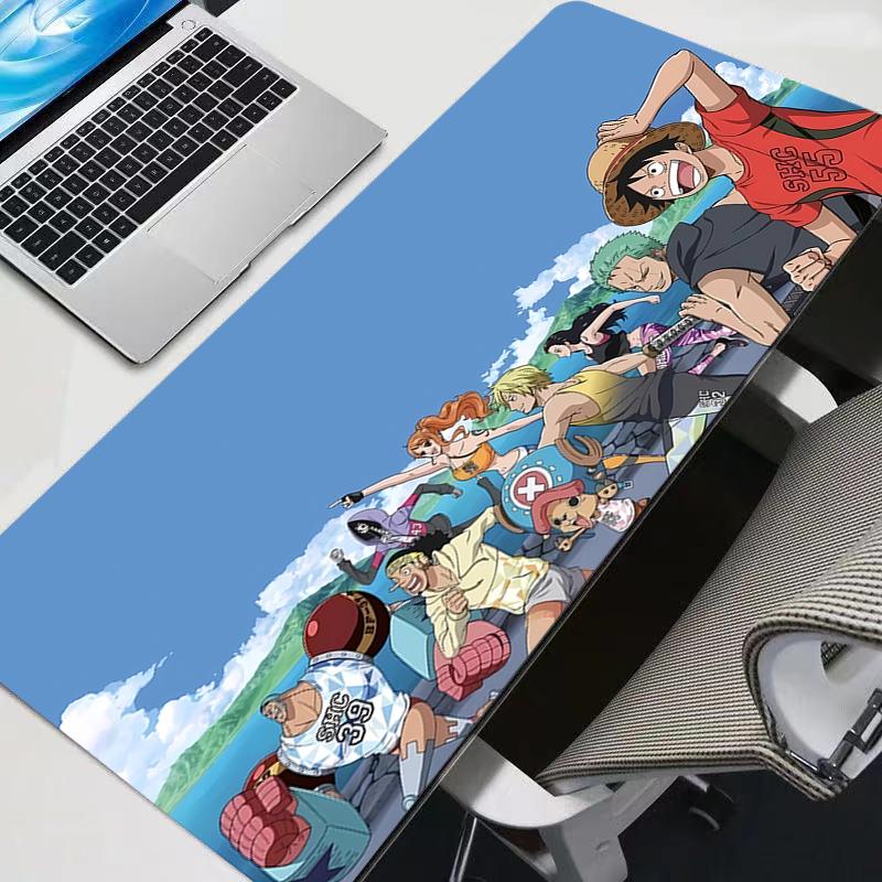 One Piece Mouse Pad rubber table Large Gamer xxl Desk mat Computer keyboard gaming accessories carpet durable mousepad