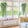 Beautiful Faux Rose Vine With Adhesive Hooks For Stunning Wall Decor And Indoor Spaces