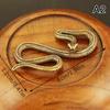 Copper Brass Mini Snake Antique Bronze Decor Figurines For Interior Decoration Desktop Ornament Pure Copper Miniatures Statue