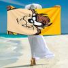 1Pc Tazmanian Devil Adventure Beach Towel Microfiber Beach Towel Thin Absorbent For Beach Swimming Yoga Bath Sports 0917100