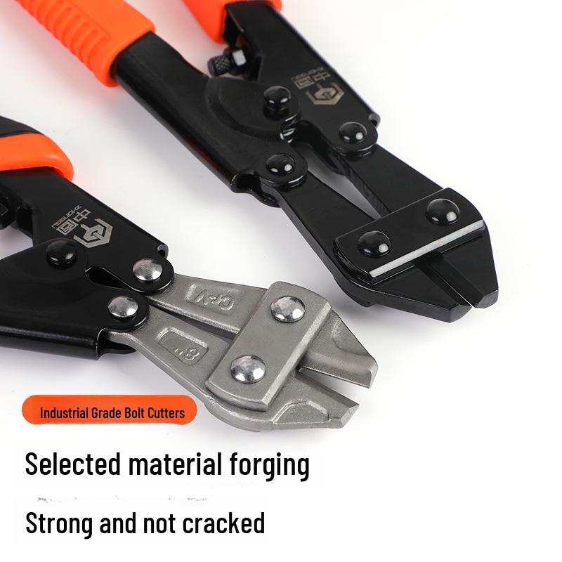8-дюймовые мини-болторезы: Компактные плоскогубцы для стальной проволоки с конструкцией, облегчающей труд
