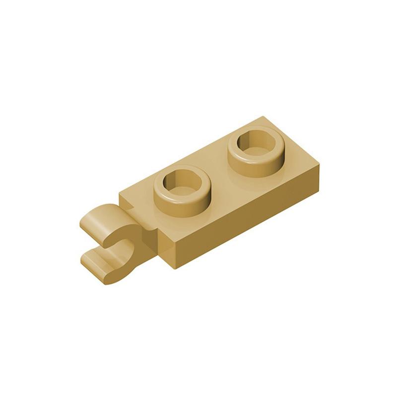 10 ШТ 63868 42923 Пластина Специальная 1x2 с Ручками Тонкий Блок Moc Цветные Аксессуары Совместимо с Кирпичом Сделай Сам Детская Игрушка