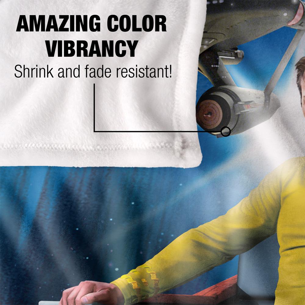 Star Trek Captain´s Chair Silky Supersoft Blanket