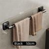 Towel Rack, Bathroom, Non Perforated Wall Mounted Storage Rack, Bathroom Towel, Single Pole Toilet, Bathroom Storage Rack