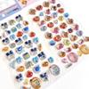 Anime Tamagotchi 3D Stickers Transparent Jelly Crystal DIY Decorative Mametchi Mimitchi Sticker Cute Desktop Phone Case Toy