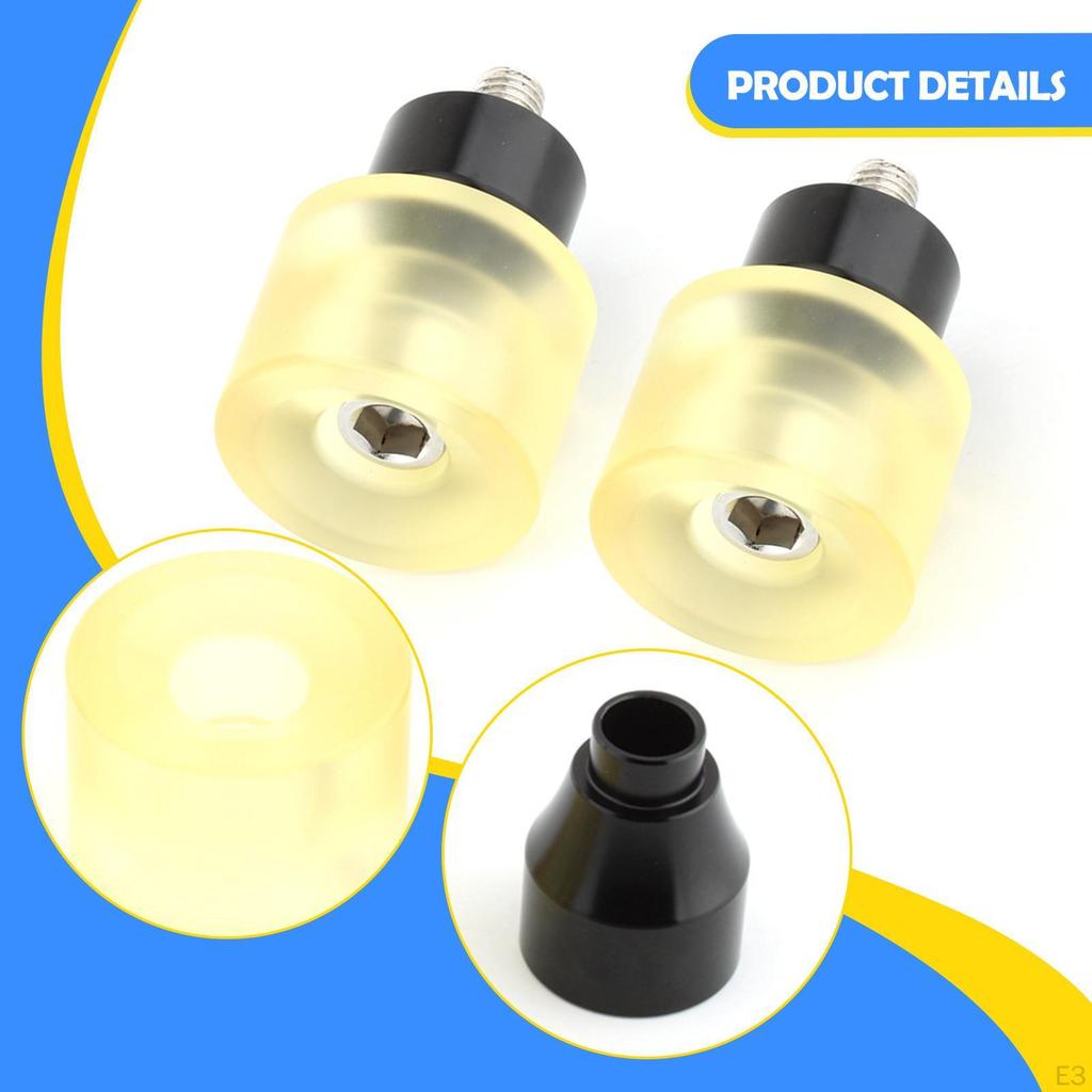 Aluminum Alloy Motorcycle Guard Ball Collision Protector, Easy to Install Use Sturdy