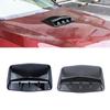 Universal Air Flow Vent Hood Scoop Cover Decorations for Honda BMW Mazda Car Bonnet Vent Carbon Fiber Look Accessories