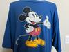 Vintage 80's Mickey Mouse Blue T Shirt Fits Size 4XL