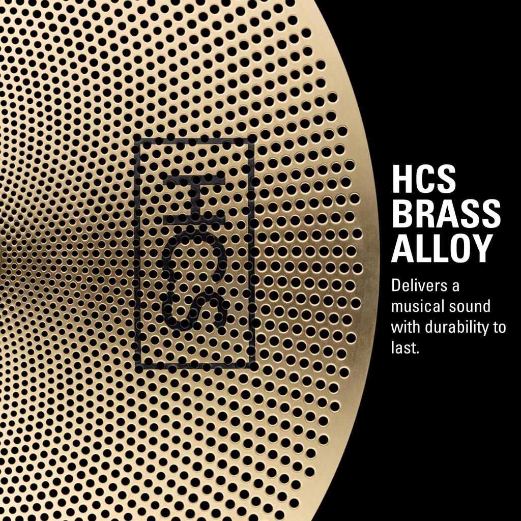 MEINL Cymbals Practice HCS Series Cymbal Set 14"Hihat/16"Crash/20"Ride P-HCS141620 []