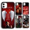 Американский сериал Люцифер мягкий чехол для телефона для iPhone 17 Air 16 15 14 plus 12 13 pro max coque Fundas