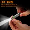 KeyUnity KF04 Titanium Pocket LED Изготовлен из титана, ультра совместим с щелочными батареями AAA AAA IPX8, устойчив к коррозии, практичное освещение для яркости 120 EDC