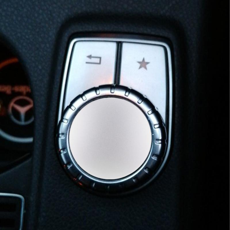3pcs/set For Mercedes Benz A B Class CLA GLA W176 W246 C117 W117 X156 Car Multimedia Multimedia Function Button Cover