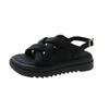 Platform Sandals Women's Korean Casual Flat Beach Shoes Female Sport Thick Sole Fashion Women's Shoes Sandalias 2024