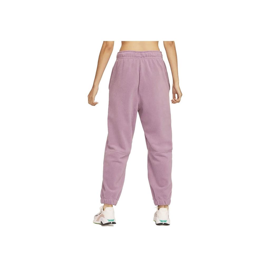 Nike Therma-Fit One Solid Color Drawstring Loose Casual Knit Sports Pants Women Pants Dust-Purple FB5579-536