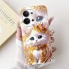 Для Xiaomi Poco C85 4G Милый Кролик Кошка Мультяшный Чехол Для Poco C85 C 85 4G Ударопрочный Мягкий Силиконовый Чехол