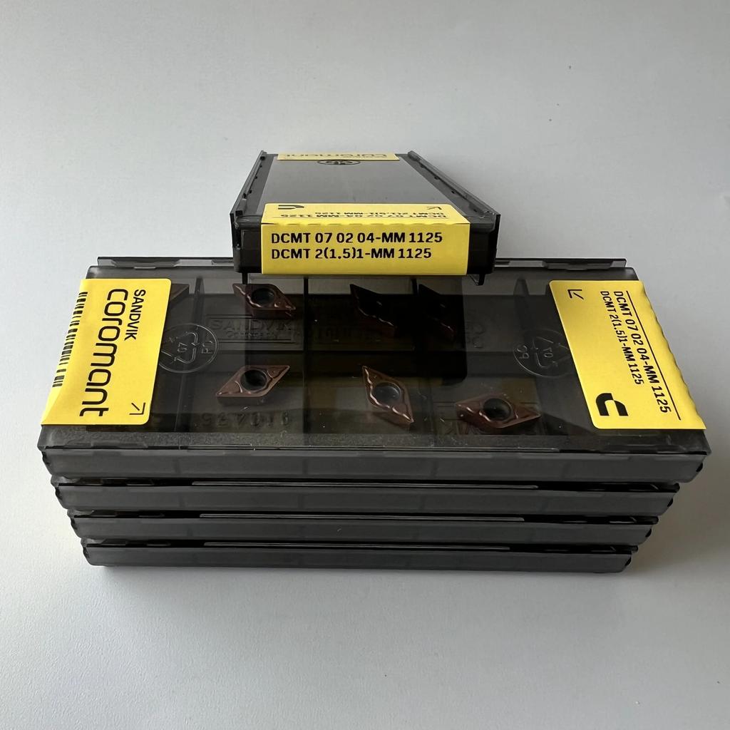 DCMT070204-MM 1125 / Промышленные сменные твердосплавные пластины 10 шт.