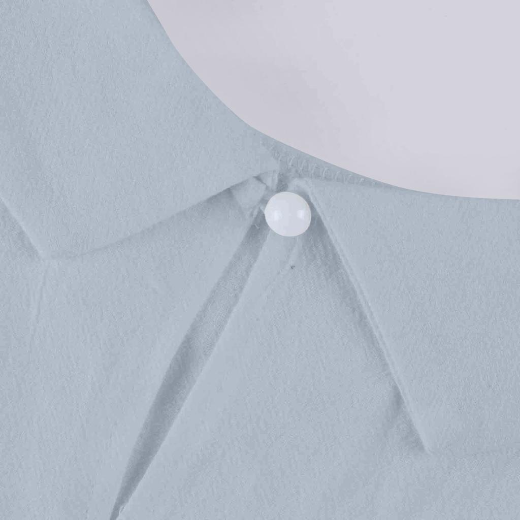 Tank Top For Women Ruffle Tops Loose Tops Casual With Button Cotton Linen Oversized Summer Tops